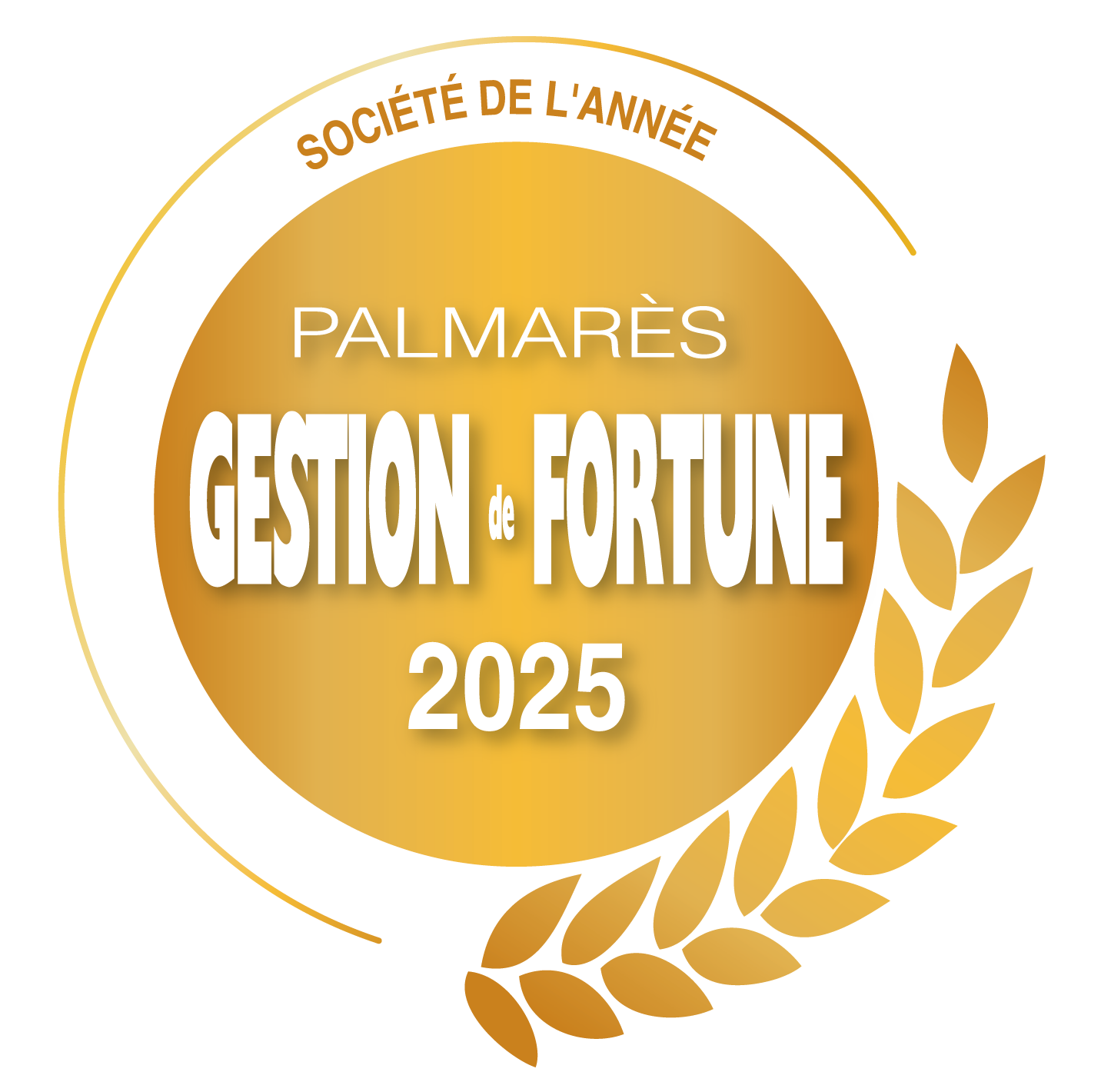Logo récompense Société de l’année 2025 dans le Palmarès des fournisseurs