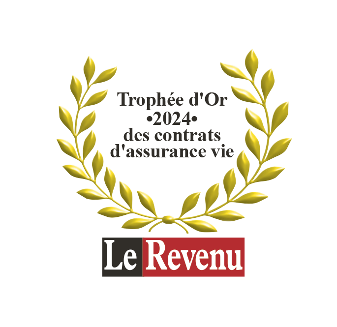 Logo récompense le Trophée d'Or 2024 du magazine Le Revenu